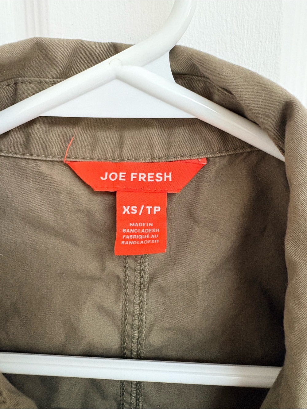 Joe Fresh Olive Utility Field Jacket - Picture 4 of 4